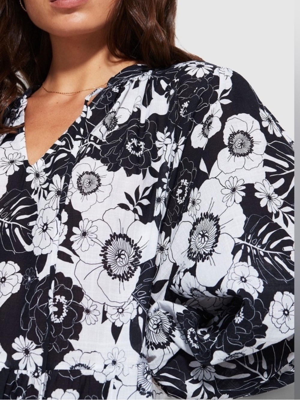 Seafolly Summer of Love Floral Mini Dress - Picture 4 of 11